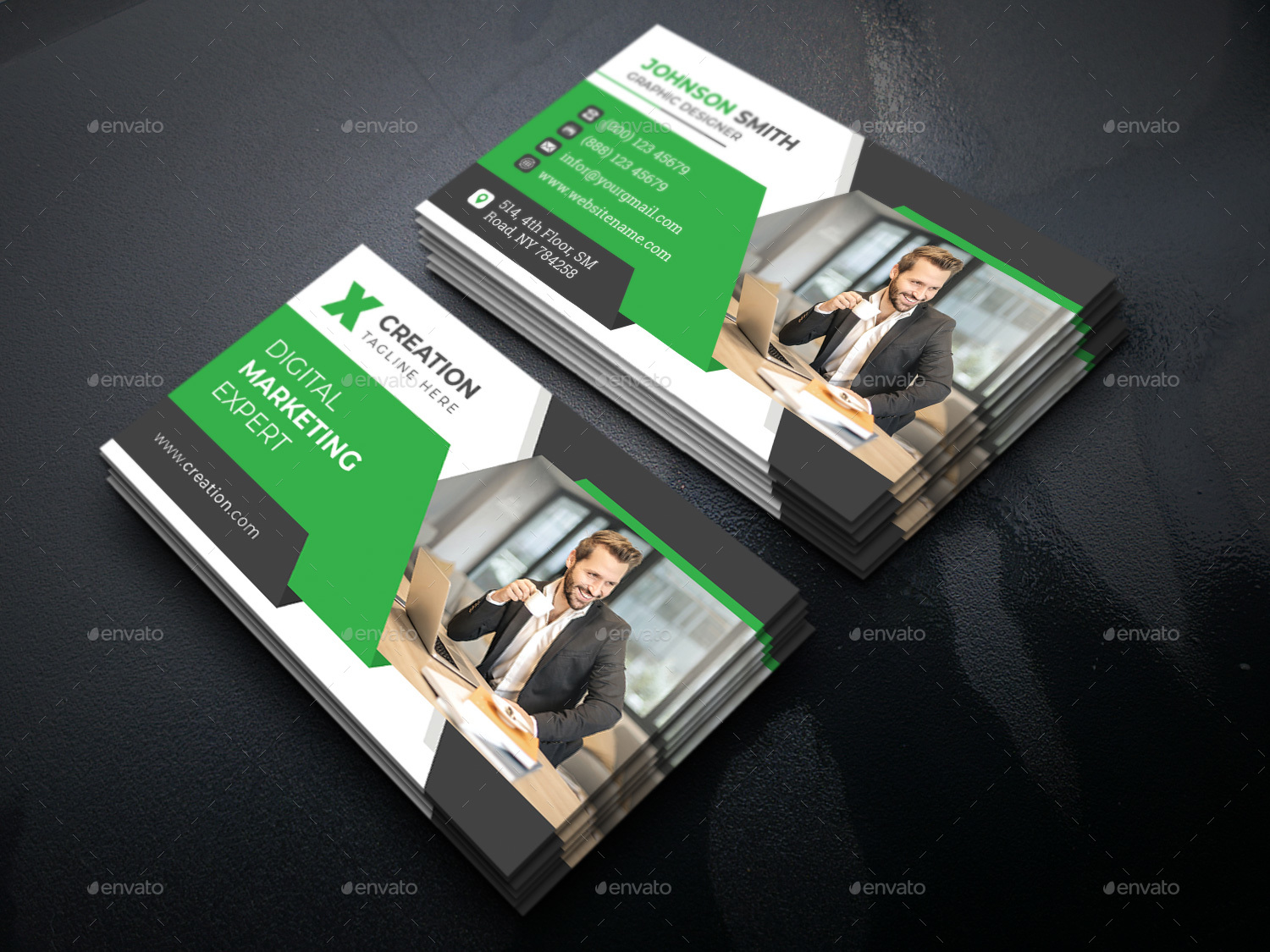 Business Card Bundle, Print Templates | GraphicRiver