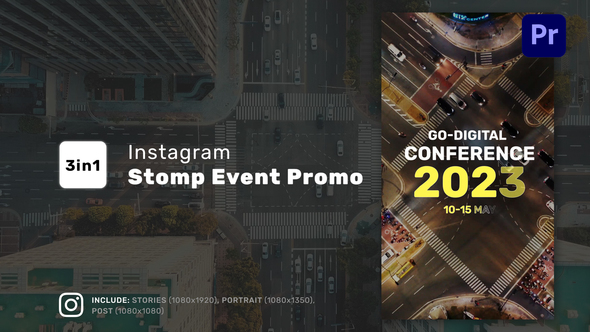 Instagram Stomp Event Promo for Premiere Pro