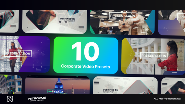 Corporate Typography Vol. 03 Titles template preview