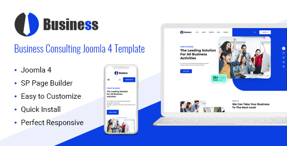 Business – Business Consulting Joomla 4 Template