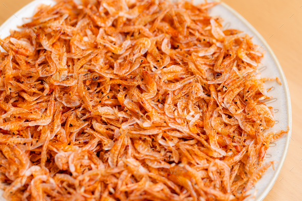 Dried Shrimp Prawn Seafood Cuisine Stock Photo By Leungchopan Photodune