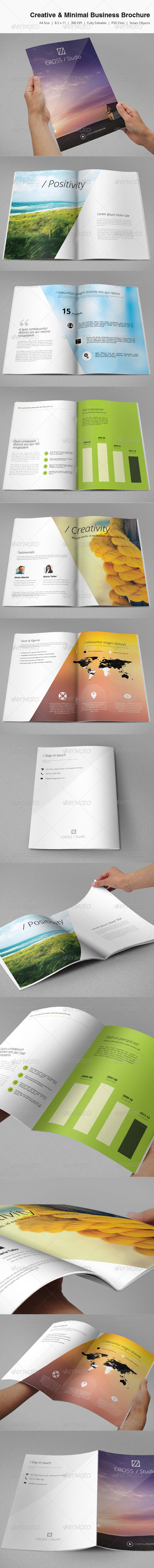 Creative & Minimal Business Brochure - Corporate Brochures