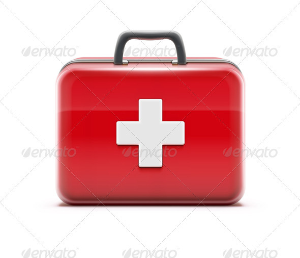 First Aid Box - Man-made Objects Objects