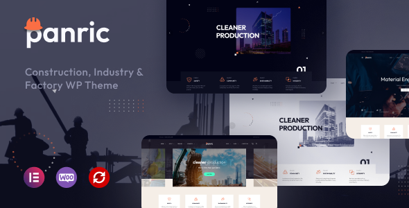 Panric | Corporate, Industry & Factory WordPress Theme