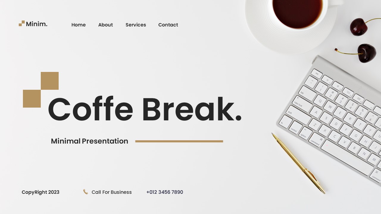 Minim - Minimal Keynote Template, Presentation Templates | GraphicRiver