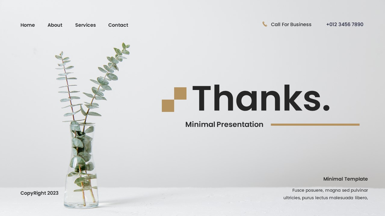 Minim - Minimal Keynote Template, Presentation Templates | GraphicRiver