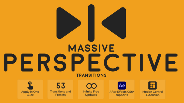 Massive Perspective Transitions Elements template preview