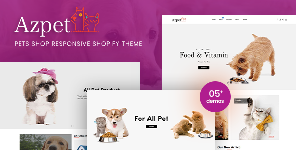 [DOWNLOAD]Azpet - Pet Food Shop Responsive Shopify Theme