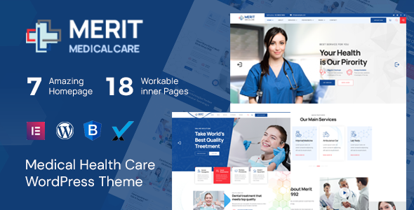 Merit – Health & Medical WordPress Theme