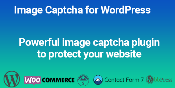 Image Captcha for WordPress