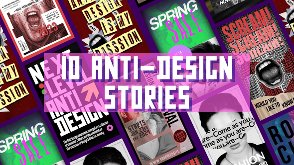 10 Anti Design Templates