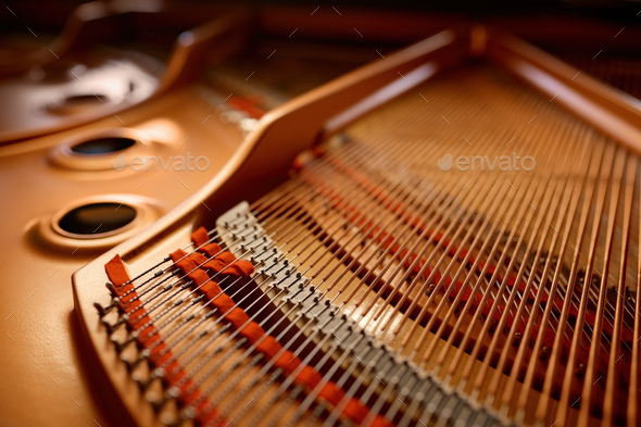 martelli e corde all'interno del pianofortemartelli e corde all'interno del pianoforte  