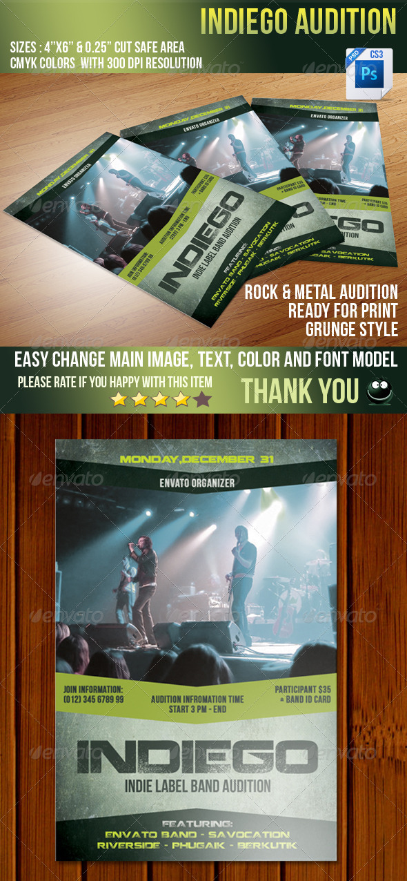 Idiego Flyer - Concerts Events
