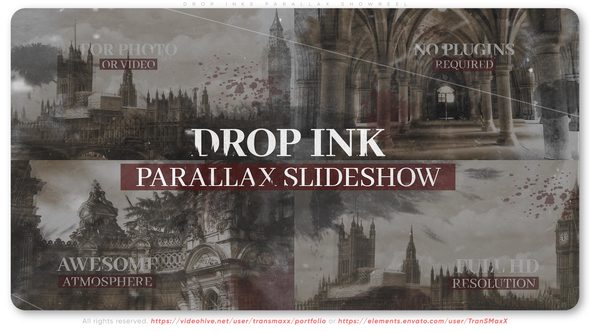 Drop Inks Parallax Showreel