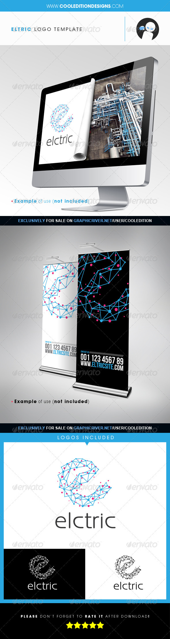 Eltric Logo - Letters Logo Templates