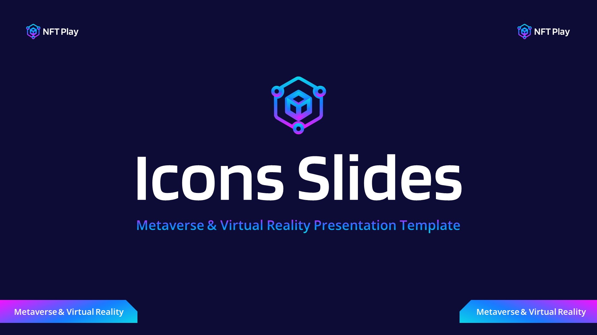 NFT Play - Metaverse & Virtual Reality Powerpoint Template ...