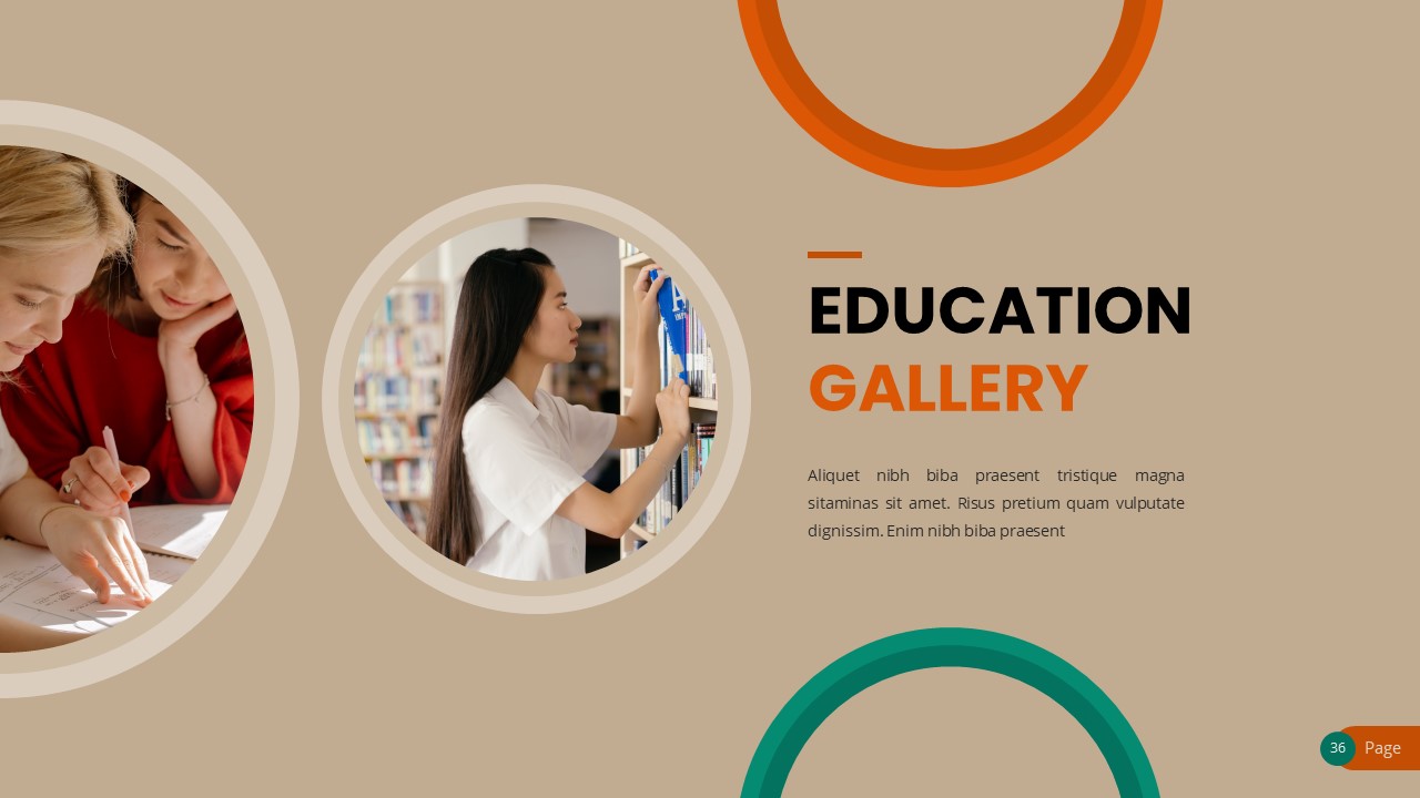 Vintage Creative Education PowerPoint Template, Presentation Templates