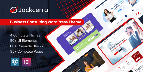Jackcerra – Business Consulting WordPress Theme