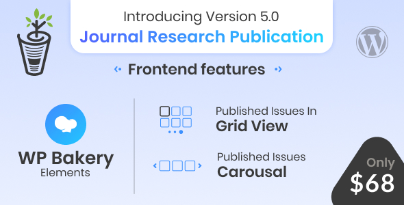 Journal Research Publication Wordpress Plugin by hyvikk