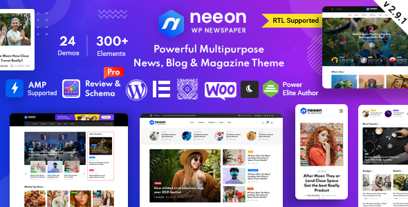 Neeon -News Magazine Theme