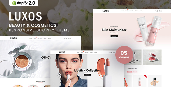 Luxos - Beauty & Cosmetics Responsive Shopify Theme by ShopiLaunch