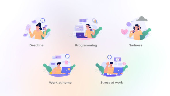 Work at Home - Flat concepts