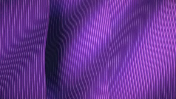 Abstract Purple Wavy Lines Pattern