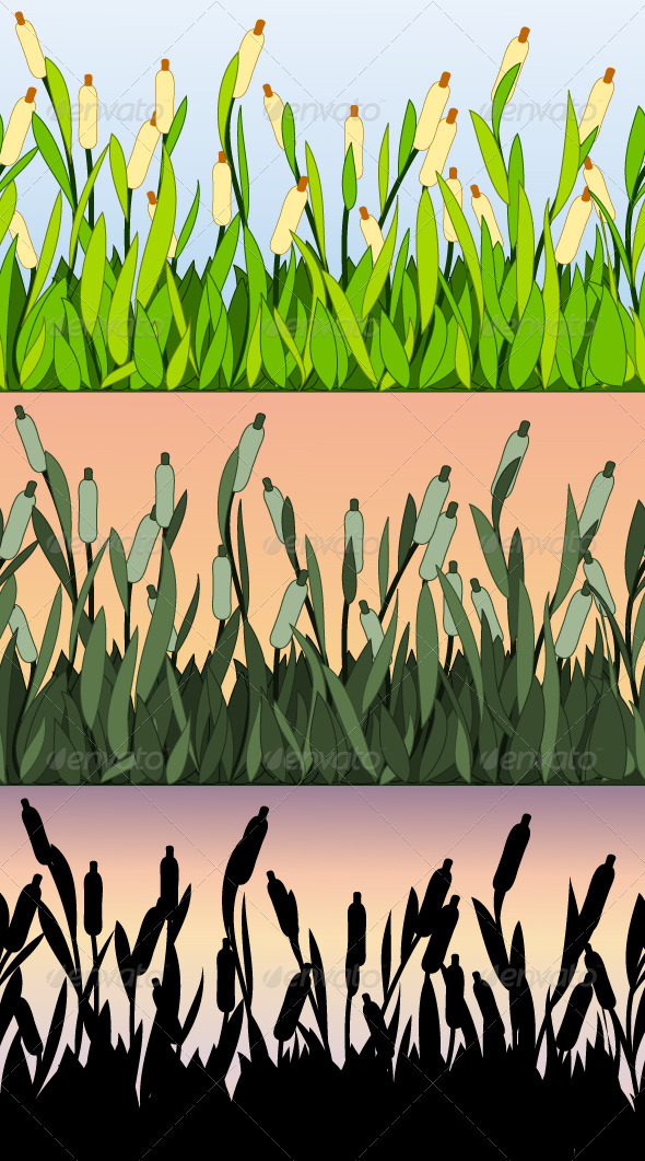 Seamless Grass - Flowers & Plants Nature
