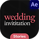 Wedding Invitation Stories Pack Video Display After Effect Template - VideoHive Item for Sale