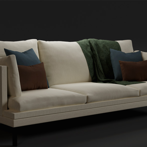 White Modern Sofa