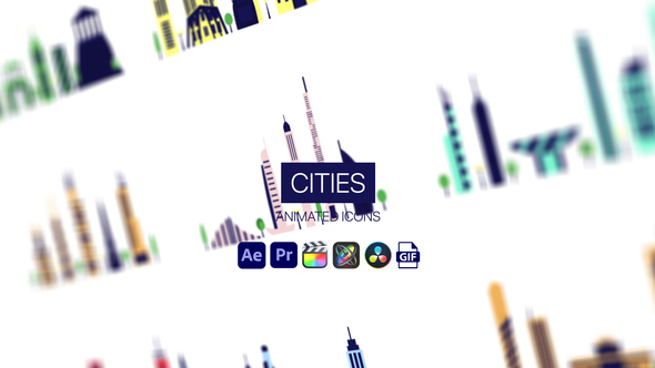 Cities Animated Icons alt