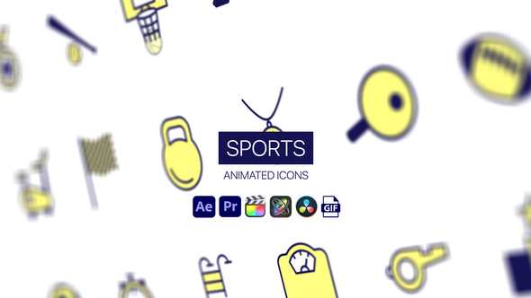 Sports Animated Icons alt