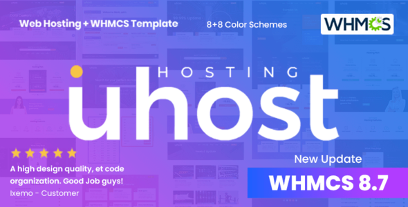 Exceptional Uhost - Web Hosting & WHMCS