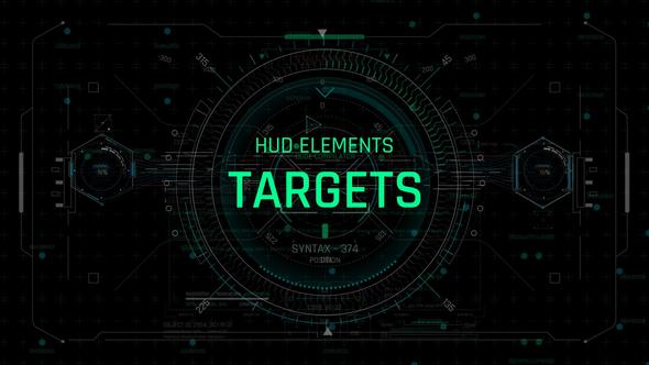 HUD Elements Targets For Premiere Pro