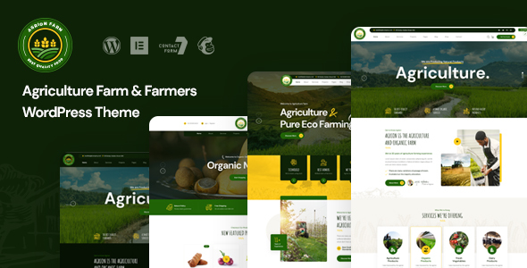 Agrion – Agriculture Farm & Farmers WordPress Theme