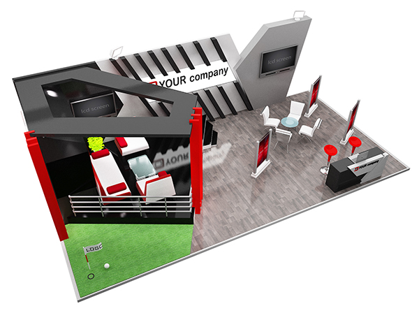 Booth Exhibition Stand a579h