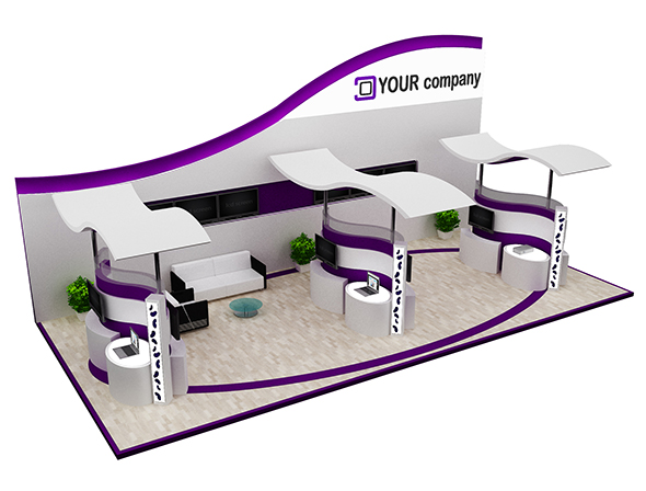 Booth Exhibition Stand a582a