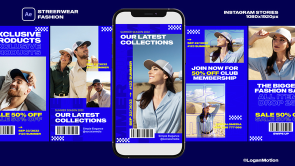 Cyber Fashion Product Promo template preview