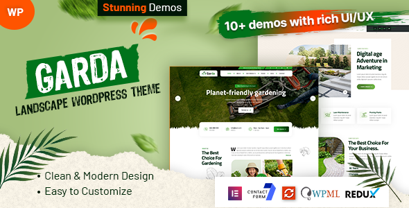 Garda - Gardening WordPress Theme
