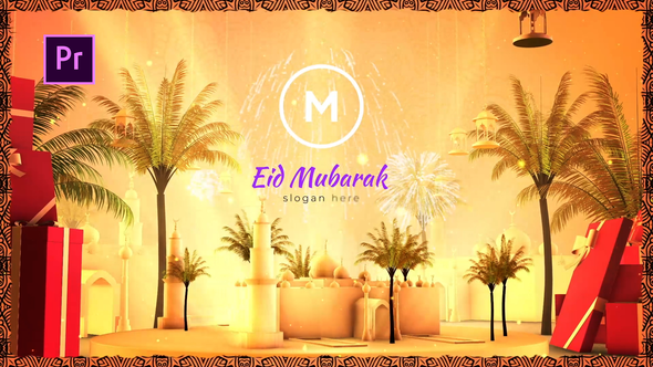 Eid Greeting Logo Reveal