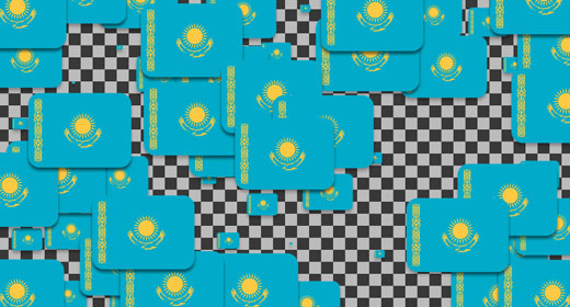 Flag transitions (tiles)