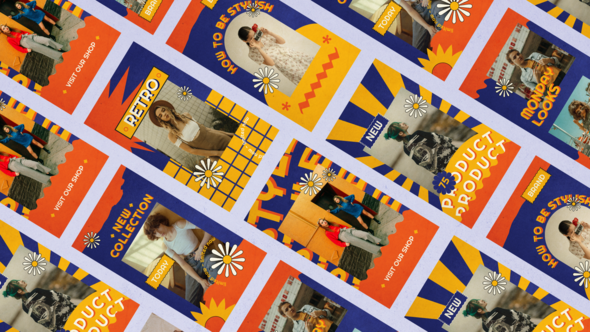 Sense Fashion Stories Product Promo template preview