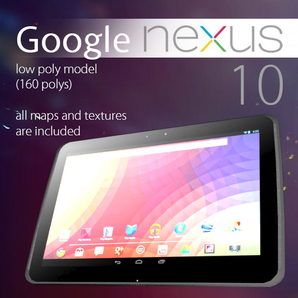 Google Nexus 10 - 3Docean 3705975