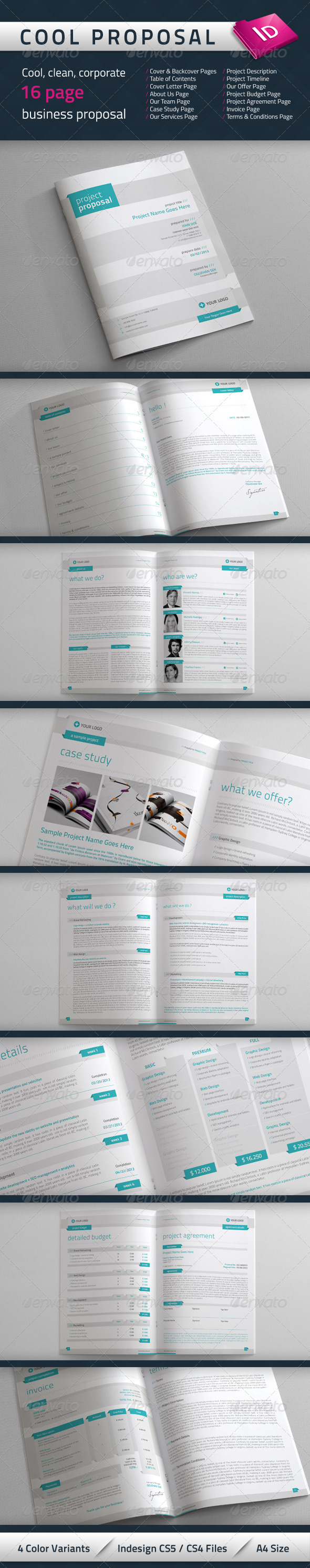 Cool Proposal - Proposals & Invoices Stationery