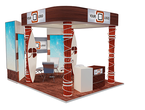 Booth Exhibition Stand a596g