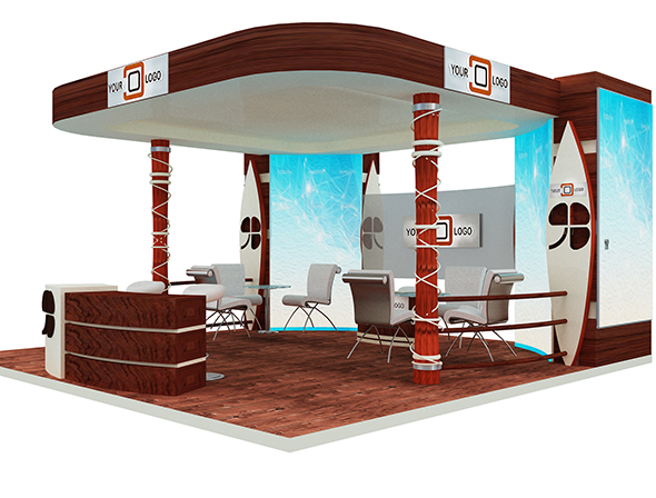 Booth Exhibition Stand a596h