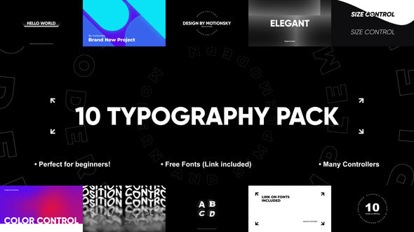 10 Special Typography Pack | Premiere Pro