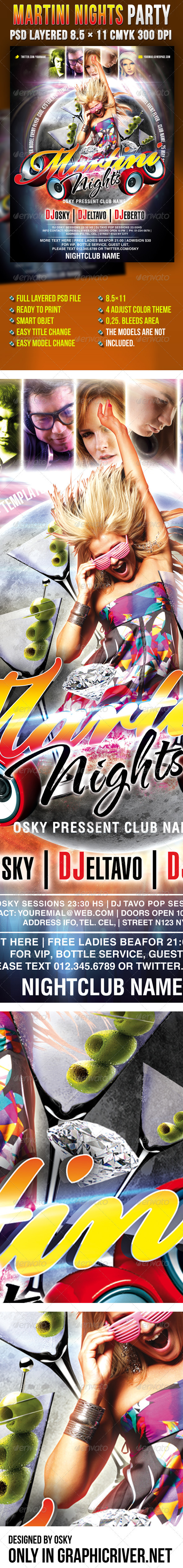 Martini Nights Party - Clubs & Parties Events