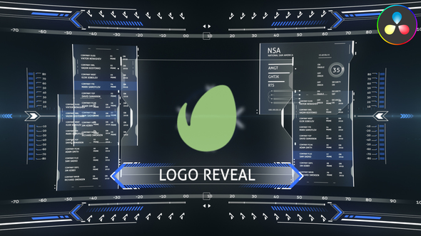 Hi-Tech Logo Reveal for DaVinci Resolve