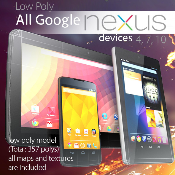All Google Nexus - 3Docean 3711340